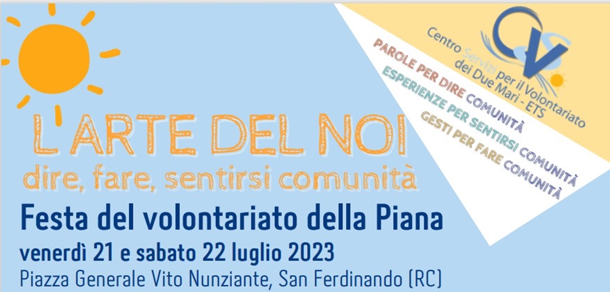 Festa del Volontariato della Piana