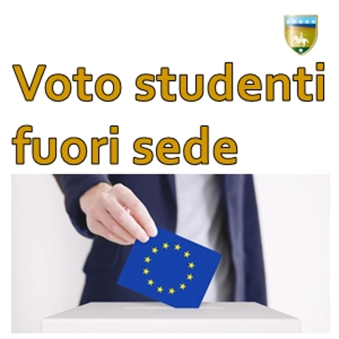 Elezioni europee, voto degli studenti fuori sede. Domande entro il 5 maggio
