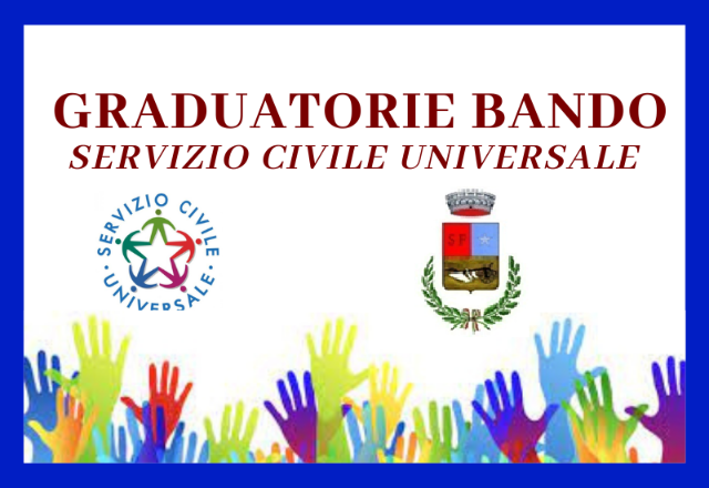 Pubblicazione Graduatorie Provvisorie Servizio Civile Universale